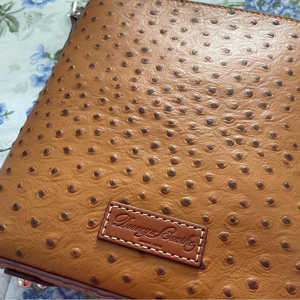 Dooney and Burke MLB Phillies Brown Leather Handbag and Wallet Set - Picture 5 of 7